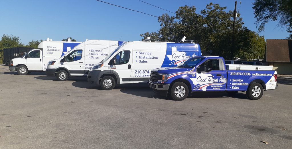 Cool Texas Air Car Fleet Parked