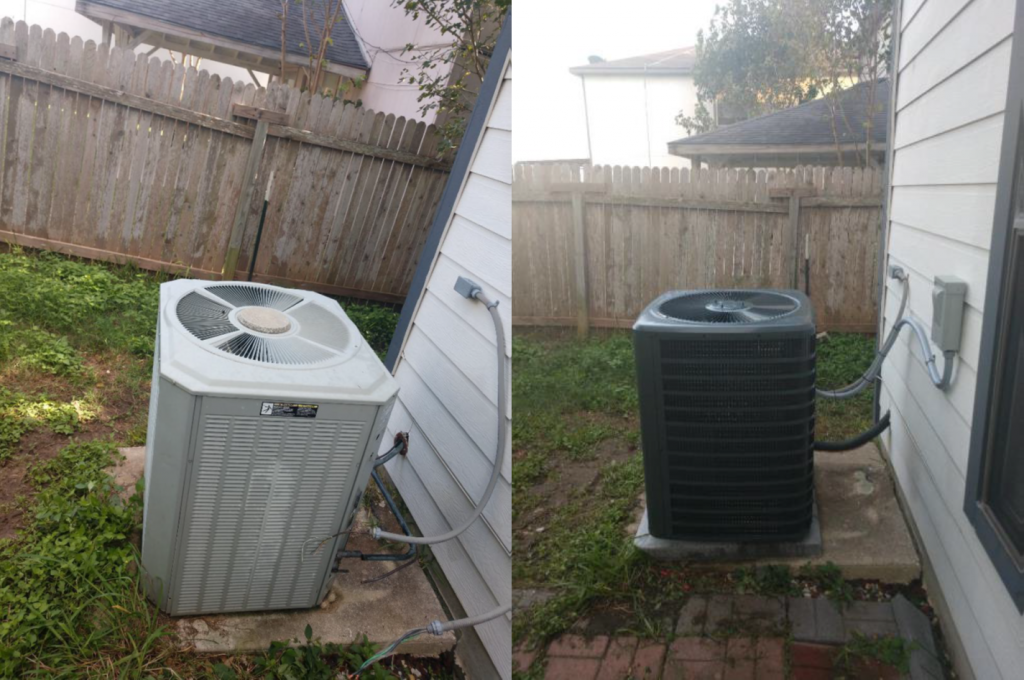 Before and After Picture 5 of Exterior HVAC